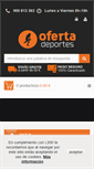 Mobile Screenshot of ofertadeportes.com
